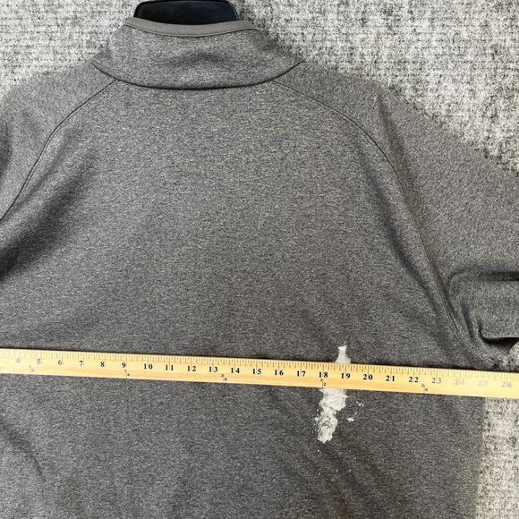 AFTCO Sweater Mens XXL Gray Vista Performance Tech Fleece Fishing Gear Pullover - Picture 4 of 6